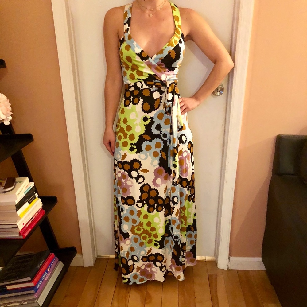 Diane von Furstenberg Maxi Wrap Dress